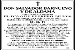 Salvador Barnuevo y de Aldama